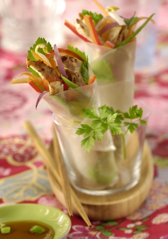 Spring Chicken rolls