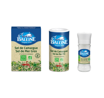 gamme Sel la baleine bio