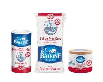 La Baleine Noirmoutier - gros sel et sel fin de noirmoutier