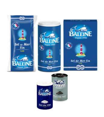 Gamme sel fin la baleine