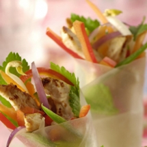 Spring Chicken rolls